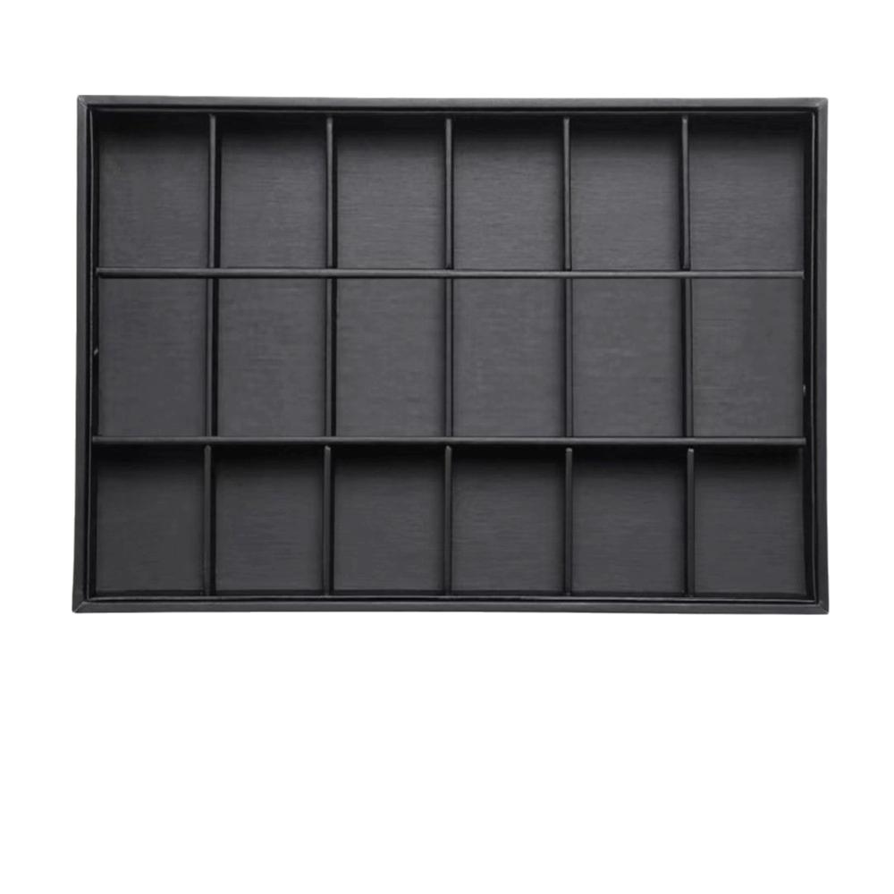 Stackable Jewelry Storage Organizer Black Necklace Storage Rack New Jewelry Display Tray Earrings