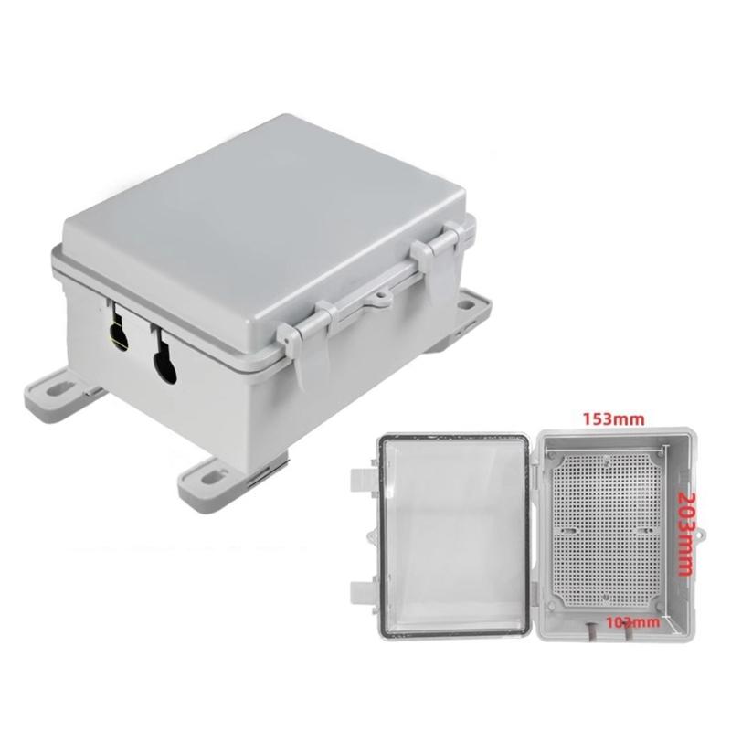 Waterproof Junction Box Electrical Enclosure Lockable Electrical Connection Box for Outdoor Indoor Cable Protections