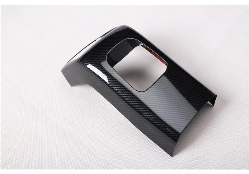 Carbon Fiber Car Gear Interior Panel Central Console Dashboard Trims Decoration for Hyundai Sonata Lf 2014 2015 2016 2017 2018 9