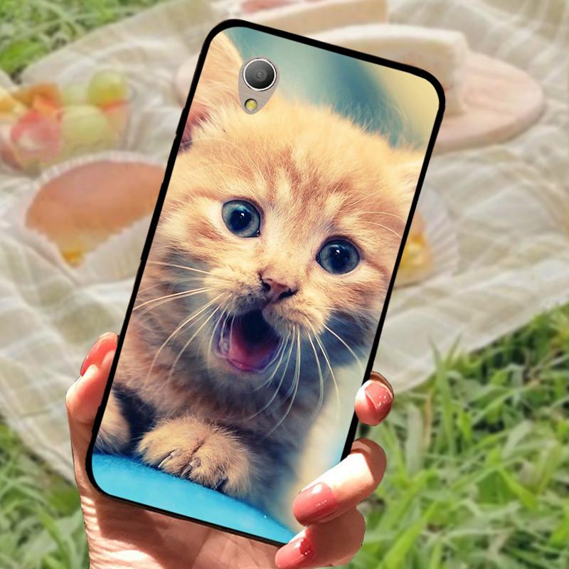 Alcatel 1 5033D Kılıf Kapağı Alcatel1 Silikon Yumuşak Mermer Siyah Tampon Funda Coque Alcatel 1 5033D 5033 5033A İçin Koruyucu