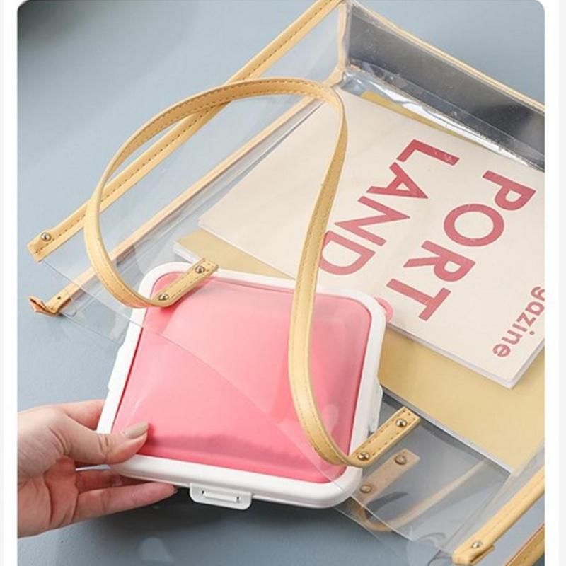 Silicone Sandwich Crisper Toast Storage Box Portable Food Storage Organizers Reusable Microwaveable Food Lunch Boxes