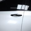 Car Fibre Gloss Black Design Exterior Door Handle Trim for Genesis G80 DH 2015-2020 Left-Hand Drive Auto E Exterior Accessories