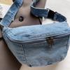 Denim Messenger Bag Hüfttasche Damen Outgoing Brusttasche