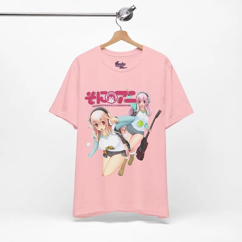 

Super Sonico TShirt Unisex Bestselling High Quality Classic Y2K Cropped Trendy Fashionable 100 Cotton Comfortable Loungewear S
