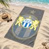 FC Zurich Microfiber Beach Towel Quick Dry Sand Free Lightweight Beach Towels for Travel Swimming Camping