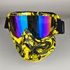 Moto Snow Goggles Mask UV400 Outdoor Riding Men's Windproof Sand Goggles Helmet Mask Mask