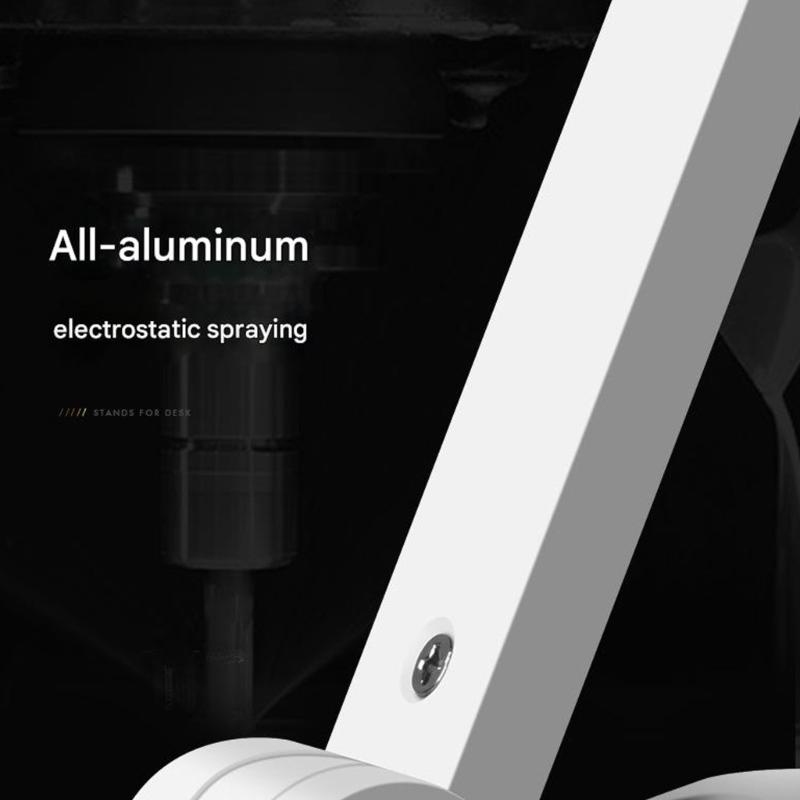 Universal Aluminum Alloys Tablets Stand Holder With 360 Degree Rotation And AntiSlip Base For 4.7 To 12.9inch Devices