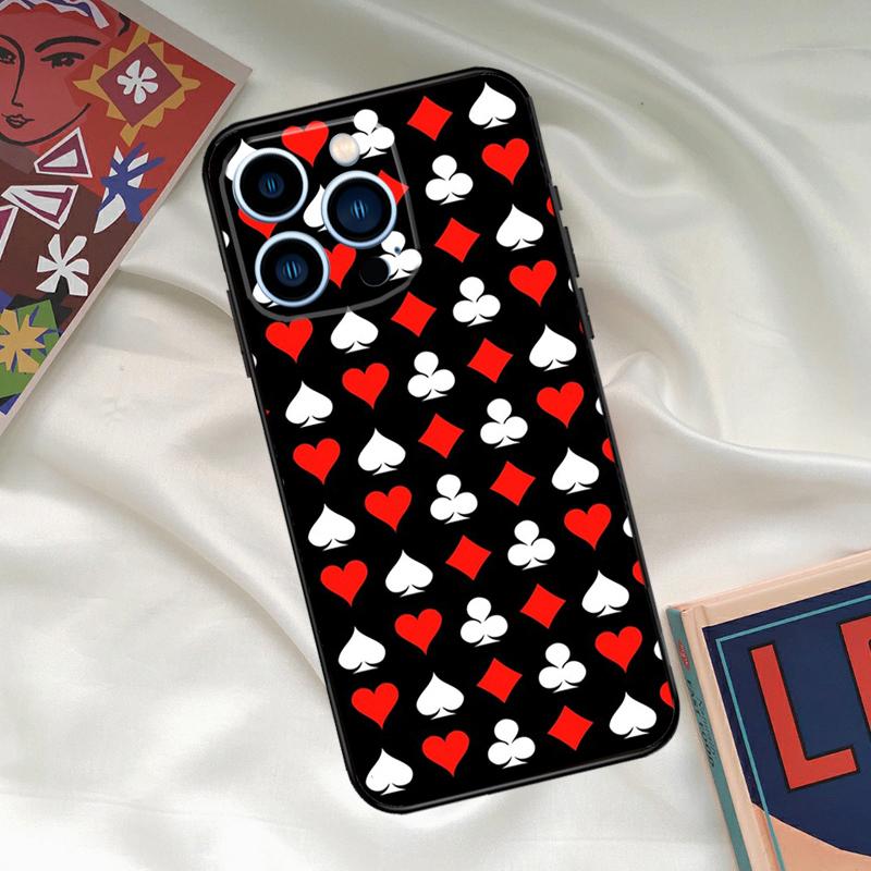Etui na telefon Poker Kasyno Las Vegas Dla iPhone 16 15 14 12 11 13 17 Pro Max 15 16 Plus 13 Mini 16e 17 Air Osłona Funda