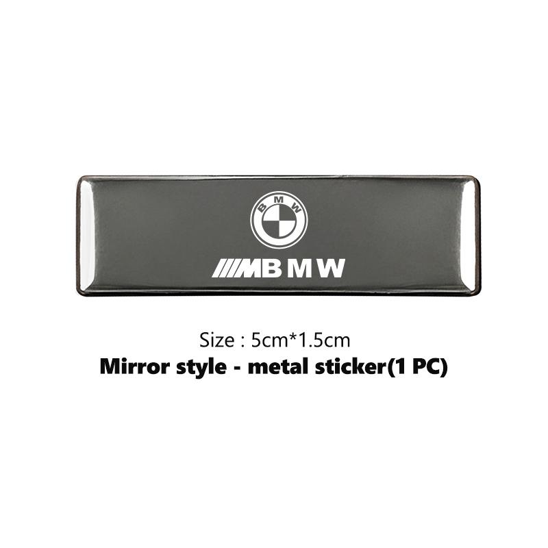 

3D Metal Car Emblem Logo Decorative Sticker Badge Decal For BMW M 1 3 4 5 6 7 Series X1 X3 X4 X5 G20 G38 F48 E36 E39