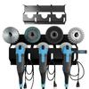 Angle Grinder Wall Storage Mount Metal Wall-Mounted Hanging Shelf Power Tool Organizer Rack for Angle Grinder Cutters Polishers