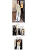 Women's Korean Style Casual Sportswear Set: Hooded Sweatshirt & Wide-Leg Pants (Spring/Autumn 2025)