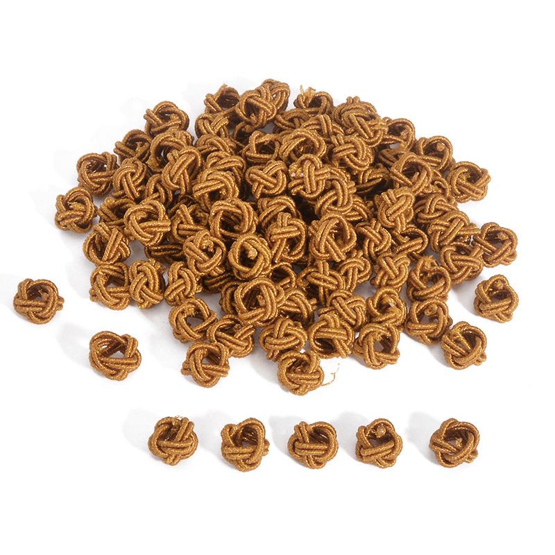 Renkli Spiral Düğüm Kendin Yap Bileklik Malzemeleri: Kırmızı El Yapımı Dokuma İp, Örgülü Halat Aksesuarlı