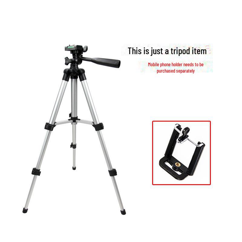 65cm Aluminum Mini Tripod Stand for Telescopes, Cameras, Mobile Phones, and Fishing Lights