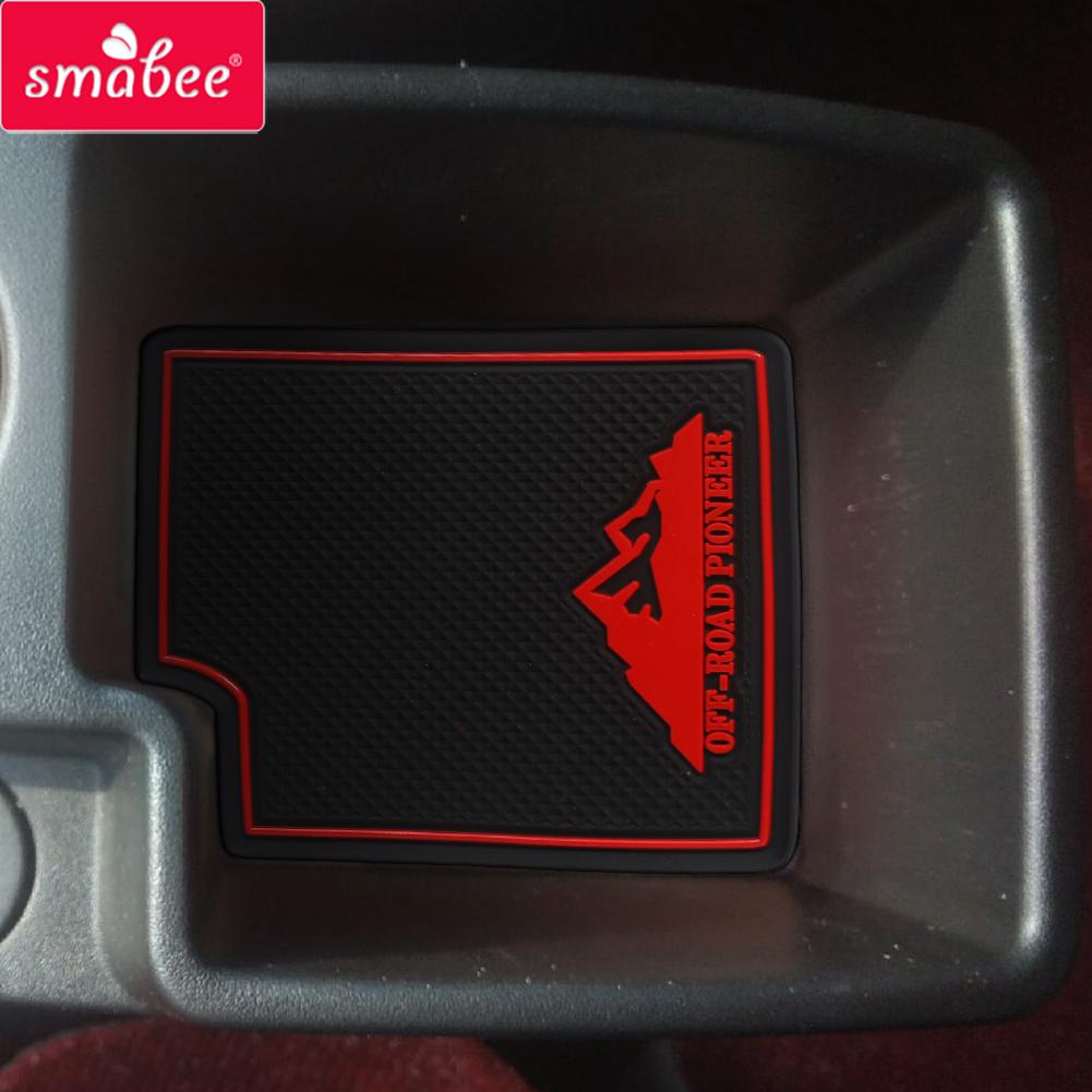 Pro Chevrolet Lada Niva 2009 ~ 2018 Protiskluzová podložka do přihrádky, podložka do držáku nápojů, příslušenství, protiskluzová podložka do drážky ve dveřích, tácek