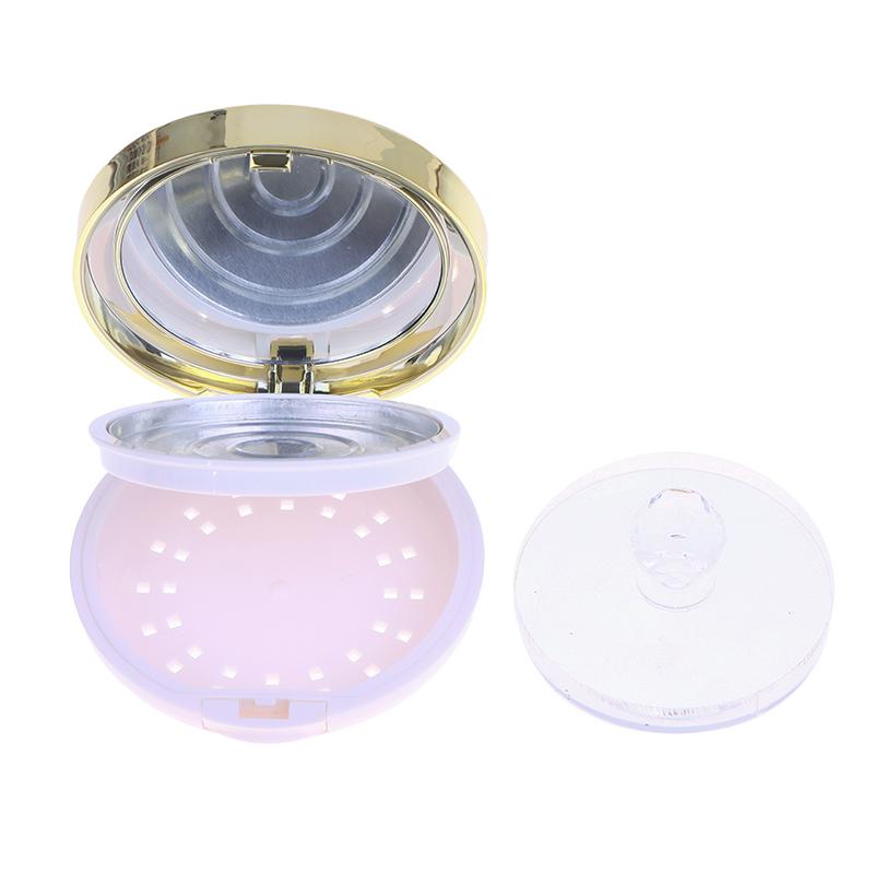 Empty Makeup Highlight Case Blusher Compact Container Box Refillable Sample Powder Portable Travel Mini Containers Palettes Make