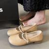 French light mouth evening breeze Mary Jane single shoes  new spring and summer versatile gentle soft sole with skirt fairy shoes