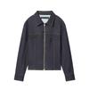 Fall European & American Slim Fit Denim Jacket and Mid-Waist Jeans Set