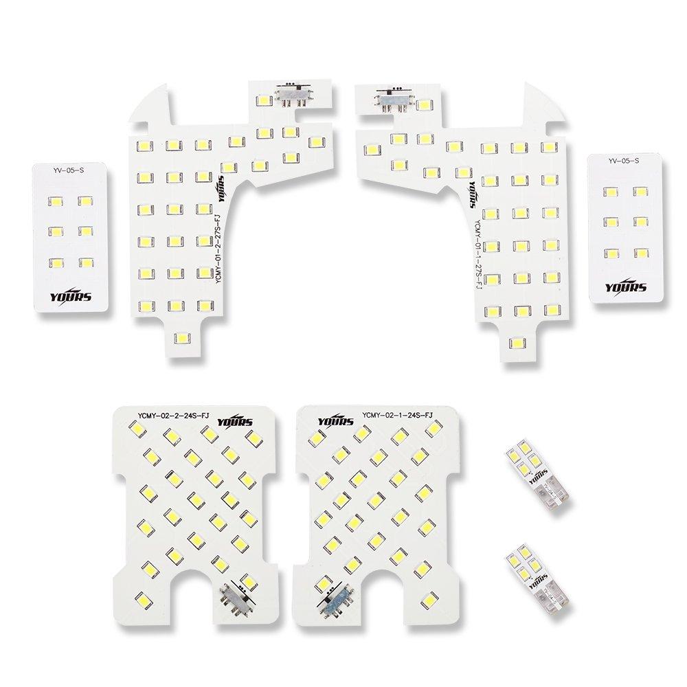 

YOURS LED Room Lamp Set for Toyota Camry Hybrid AVV50 M (without sunroof) camry-roomlamp-ledset-n [2] серый