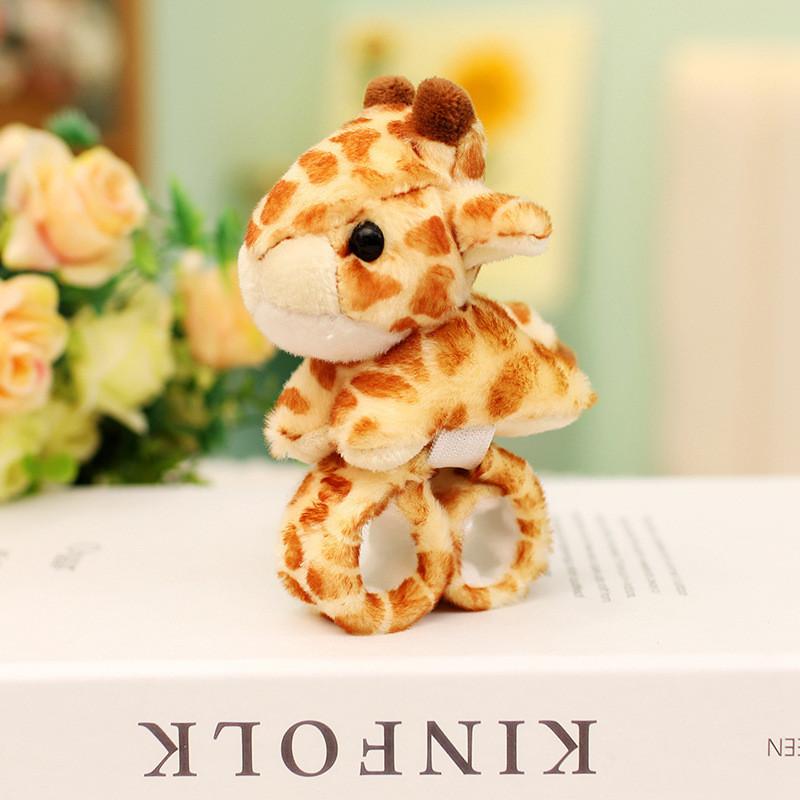 Adorable Cartoon Animal Plush Tiger Tail Claw Gloves For Kids Performance Playtime