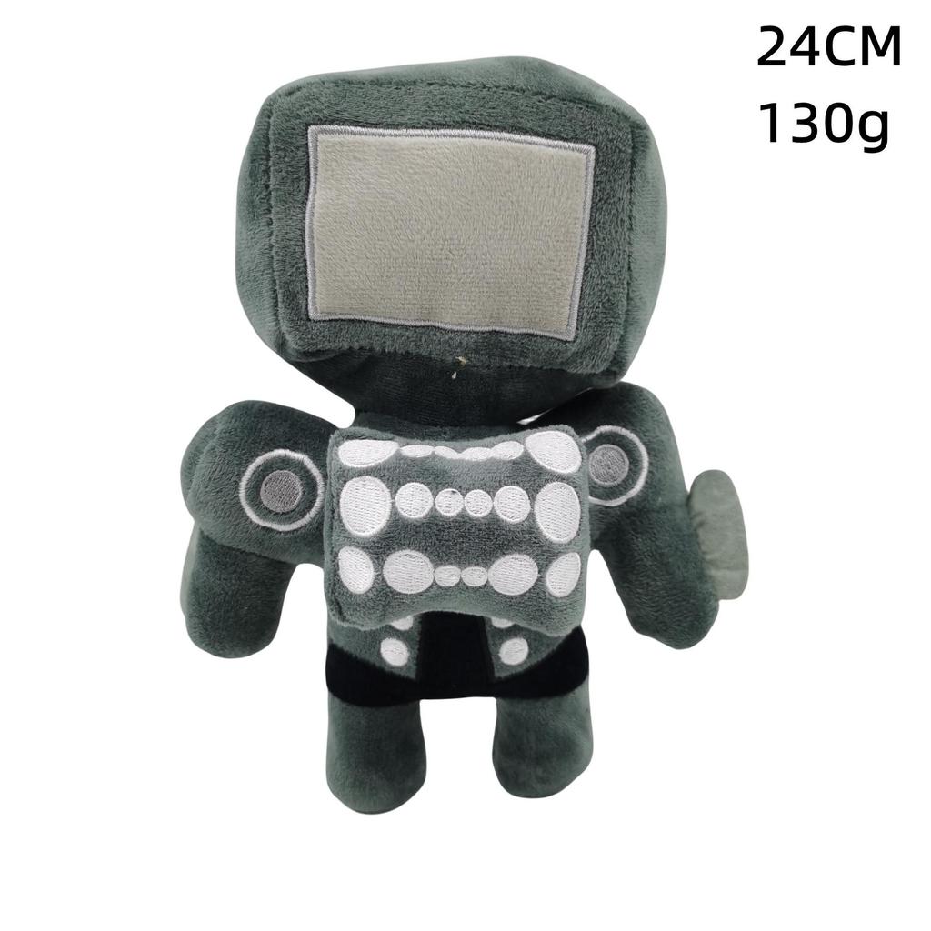 Skibidi Toilet Plush Toy - Cross-Border Adventure with Titan Speaker and Monitor Men