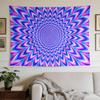 A Stylish Tapestry, Psychedelic Optical Illusion,perfect for Sprucing up Wall Decor in Homes, Dorms and Bedrooms.