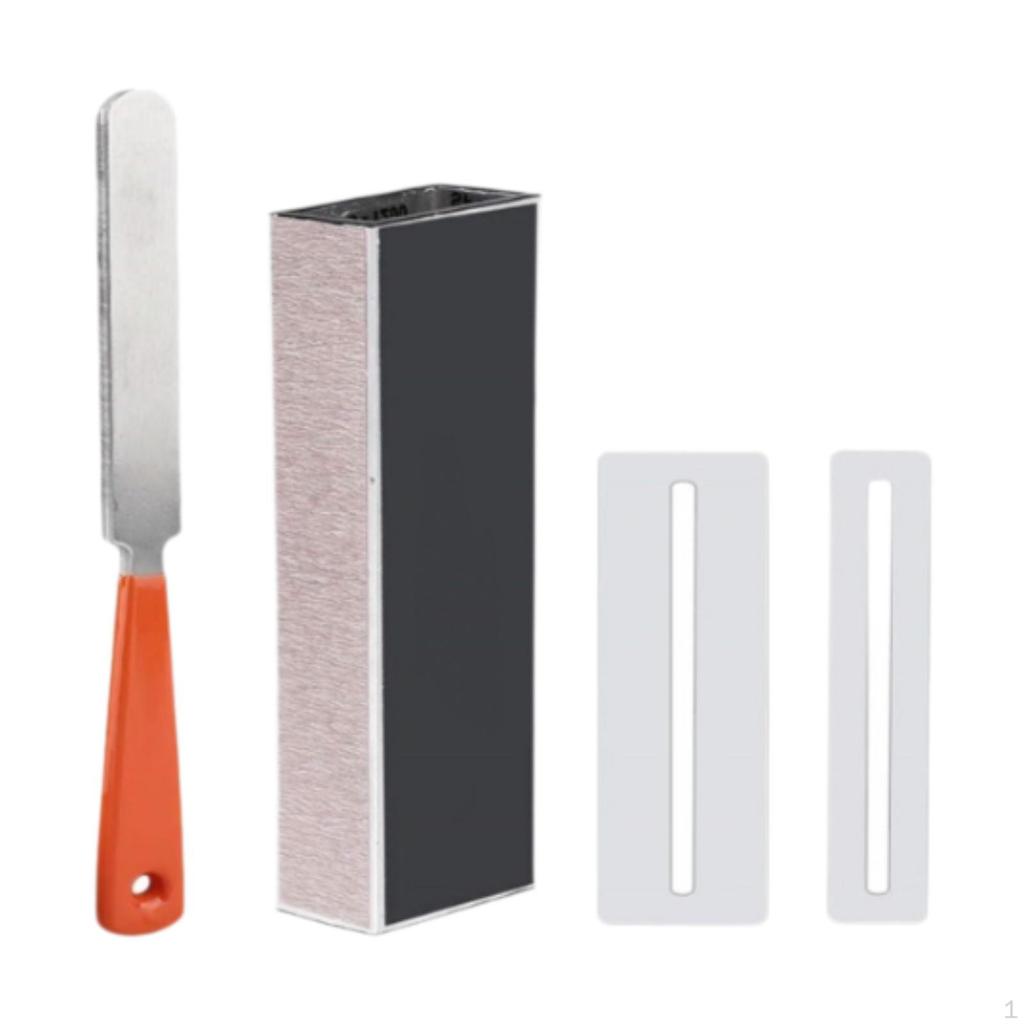 Guitar Fret File Kit Fingerboard Guard Professional Sanding Leveler Beam Repair Tool for