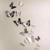 18ks/set DIY 3D samolepky na zeď s motýly Art Decal PVC Butterflies Home Decor