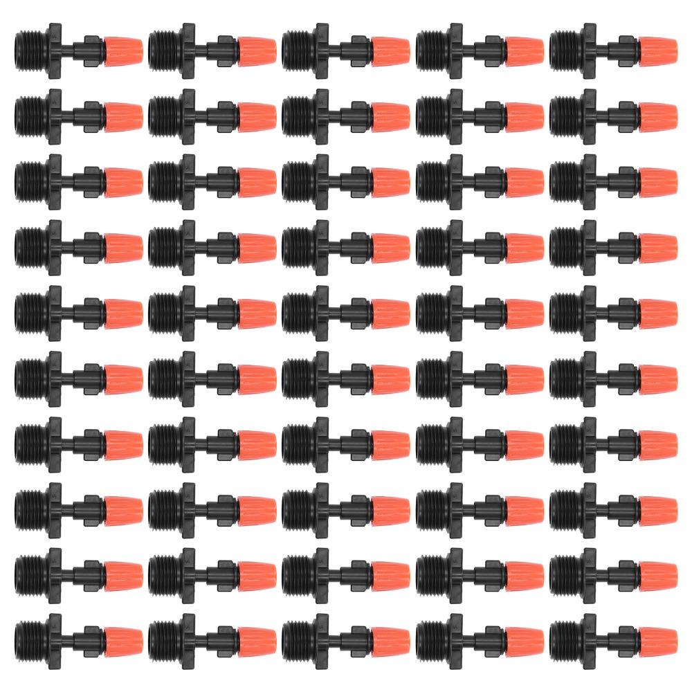 50pcs G1/2 Male Thread Water Spray Head Easy To Install Garden Spray Head  Greenhouse Watering