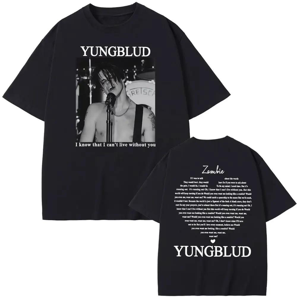 

Yungblud & Zombie Rock Band Graphic TShirt Men s Hip Hop Retro Music Fan Apparel T-shirts Man Casual O-Neck High Quality T Sh... 5XL різнокольоровий