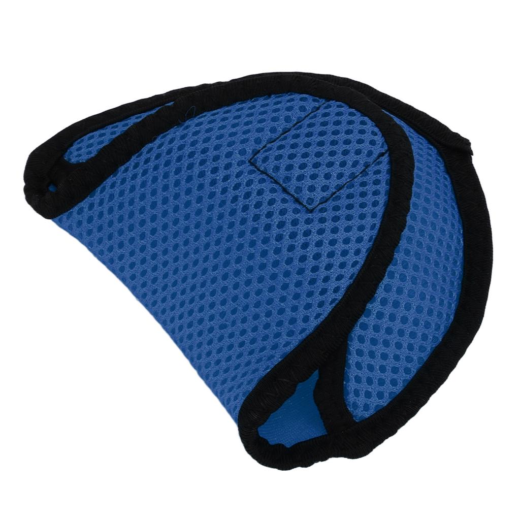 D-Typ Mallet Putter Head Cover Woven Golf Headcover Schutztasche mit BefestigungsbandBlau