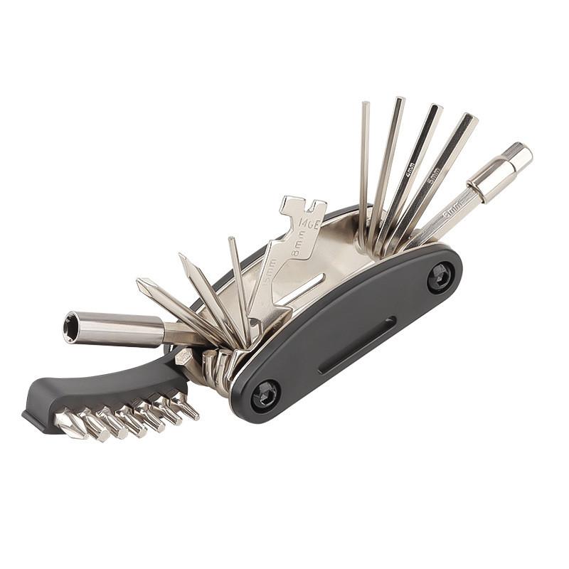 Multitool Bicycle Chain Cutter And Repair Set With Durable Electroplated Steel For Cycling Enthusiasts чёрный