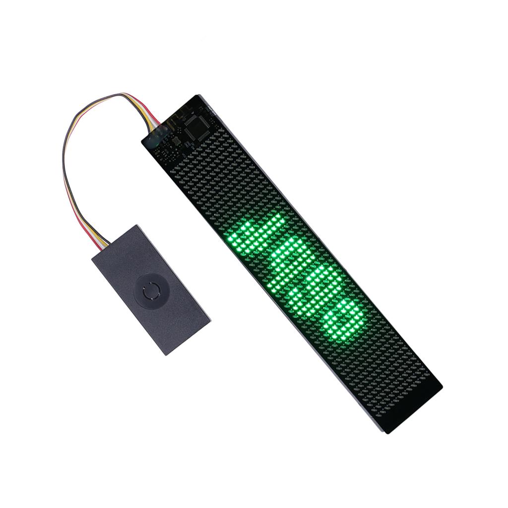 LED Matrix Panel Green Programmable Flexible Scrolling LED Sign for Store Car Bar Hotel