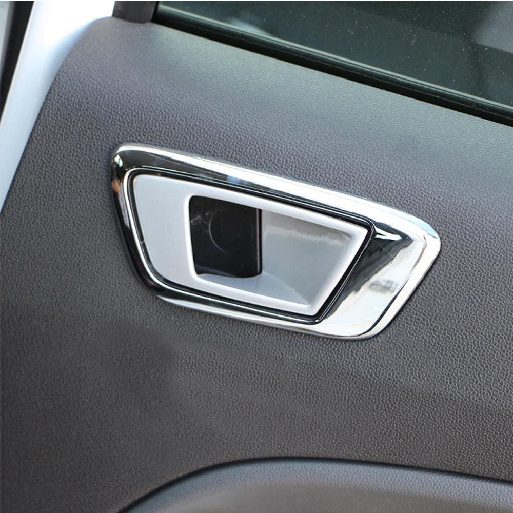For Ford Fiesta MK7 2009-2014 for Ford Ecosport 2013-2021 Car Inner Door Handle Bowl Cover Trim Sticker Accessories