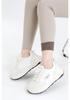 Apricot Velvet Women's High Waist Slimming Warm Shark Pants for Autumn/Winter