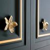 2/4 pieces elegant floral handles - modern and luxurious handles - suitable for dressing tables, bedside tables, wardrobes