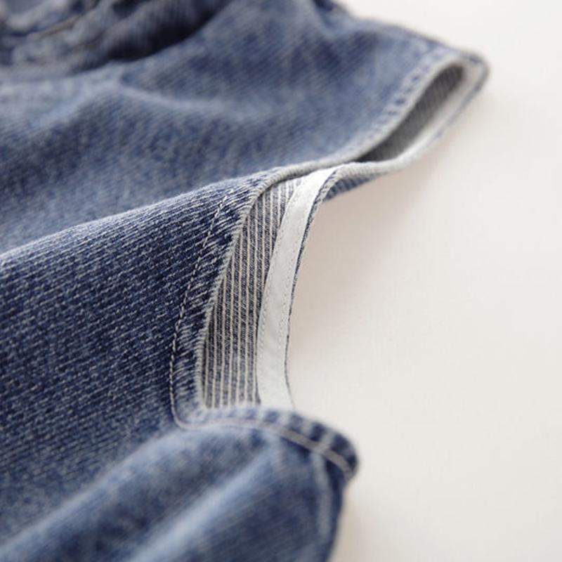 Plus Size Jeansweste ärmellos Frühling Sommer und Herbst Frauen Jacke Weste Damen Tops Cowboy Weste