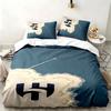 Al Hilal Riyadh 3pc set Perfect for bedroom use Comfortable bedding set includes a duvet cover and two pillowcases Ideal birthday or Christmas gift