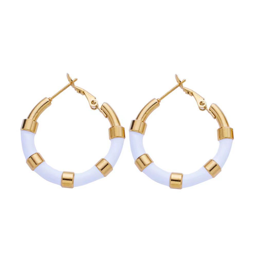 2025 High-End Sweet and Cool Style Earrings: Versatile Light Luxury Ear Jewelry for Women