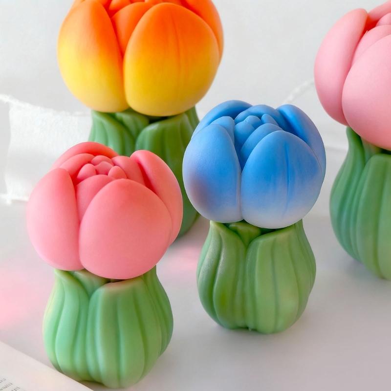 Flower Bouquet Silicone Molds for Making Candle Soap Epoxy Resin Multipurpose Silicone Mould for Wedding Decoration