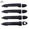 1/2/4 Pcs Black Front Rear Left Right Exterior Door Handle 82651-1W010 82652-1W010 82652-1W030 For Kia Rio 1.6L 2012-2017