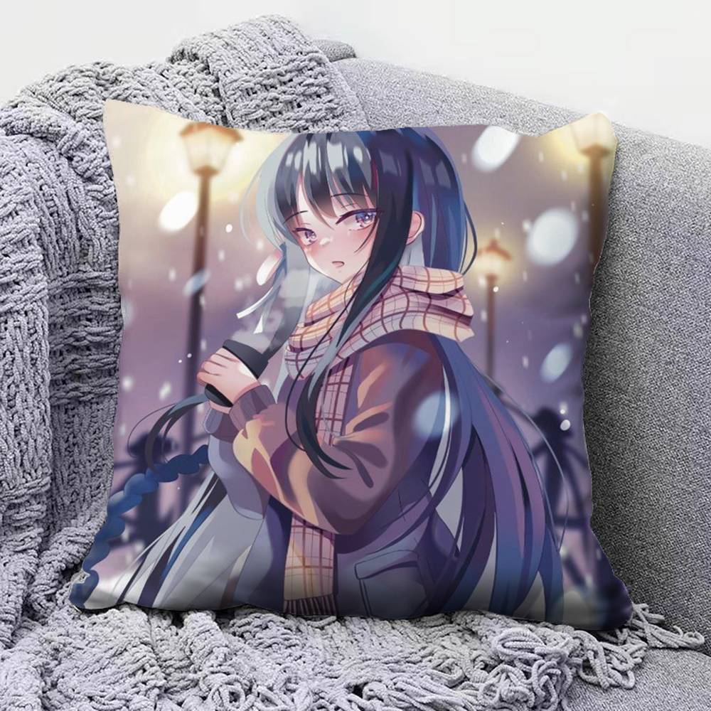 Klasės elito anime mergaitė Pagalvės užvalkalai Namų sofos pagalvės užvalkalai ir Dekoratyviniai individualūs