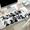 Anime Bleach Mouse Pad Large Black White Manga Mousepad Laptop Office Mouse Mats Rubber Table Pc Gaming HD Printing Non-Slip Mat
