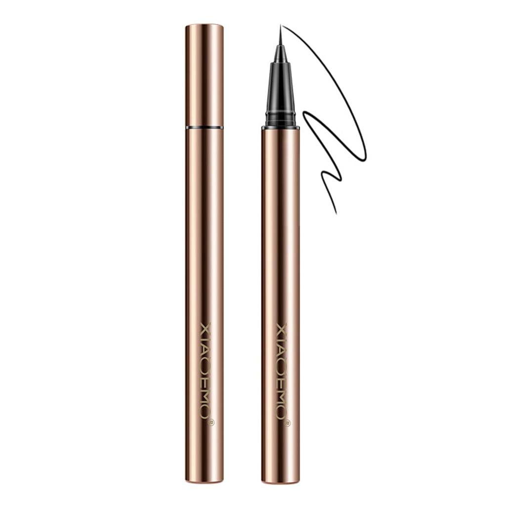 Aopoka Liquid Highly Waterproof Washes Off with Hot Water Ultra-Fine Eyeliner, Waterproof, Moisture-Resistant, Fade-Resistant, Color-Popular, Felt-Tip