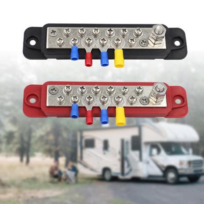 1 Pair 12 Terminal Distribution 8V DC Busbar with