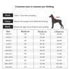 Nice Pet Dog Coat Outdoor Jacket Pet Waterproof Winter Warm Clothes Big Jumpsuit Reflective Raincoat For Medium Large Dogs