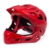Kids Full Face Helmet Balance Bike Scooter Cycling With Detachable Chin Guard Safety Gear Boys Girls Ages 3-8