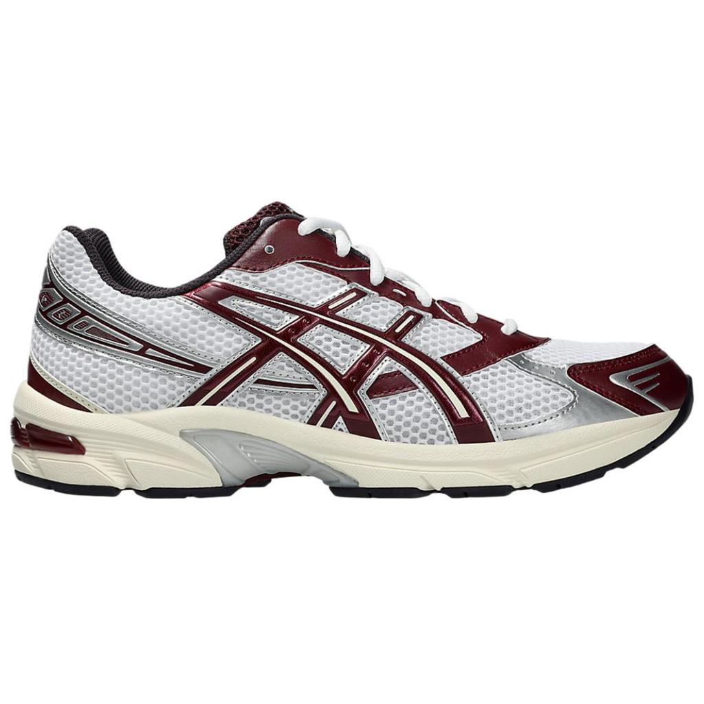 New Asics Gel 1130 White Maroon Banner 1203A685-100