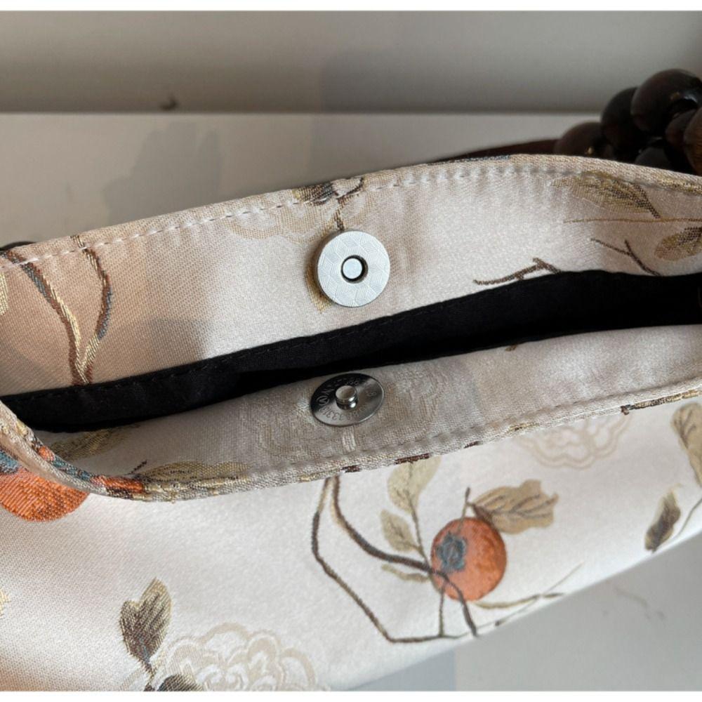 Chinese Style Embroidery Shoulder Bag Large Capacity New Chinese Style Handbag  Children