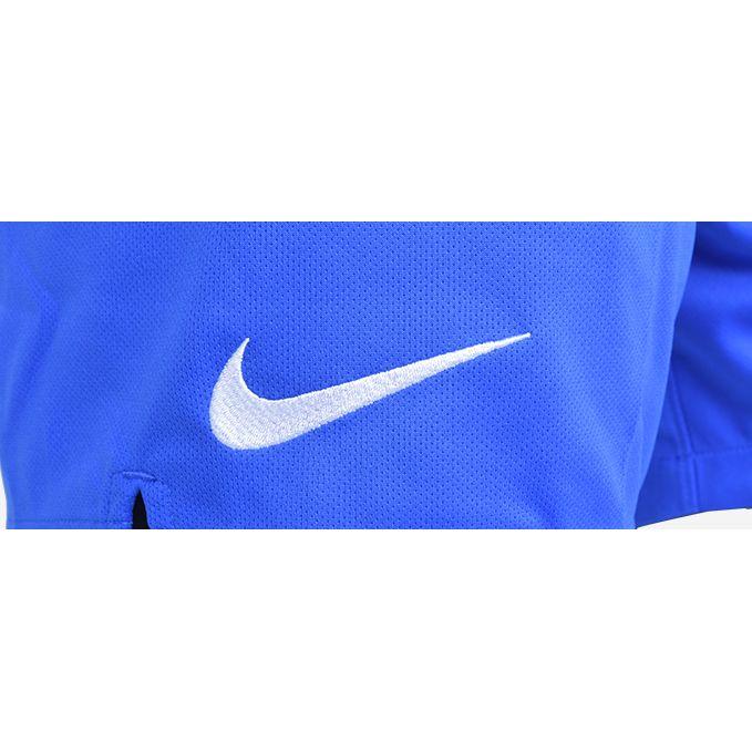 Nike Logo Print Solid Color Elastic Waist Football Shorts Men Shorts Blue AR4505-480