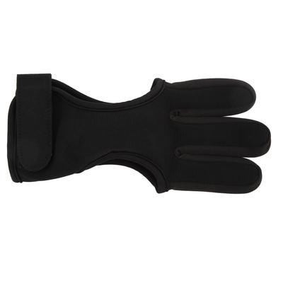Bogen Pfeil Fingerschutz Wettkampfbogenschießen 3 Finger Handschuh Verstellbar Traditionelle JagdwerkzeugeL